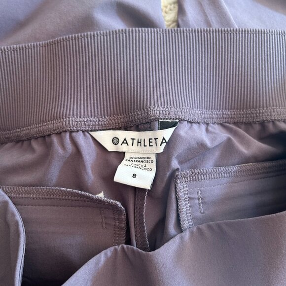 ATHLETA Brooklyn Mid Rise Ankle Travel Comfort Pant Sz 8 ~ NEW! - Picture 4 of 5